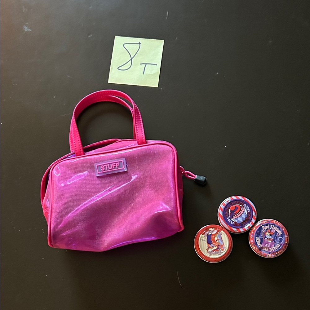 Kids Pink Glitter Bag